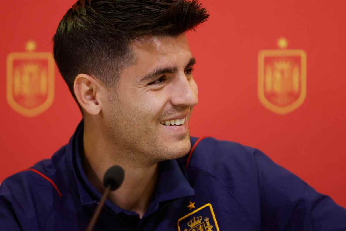 Morata vicino all'Inter