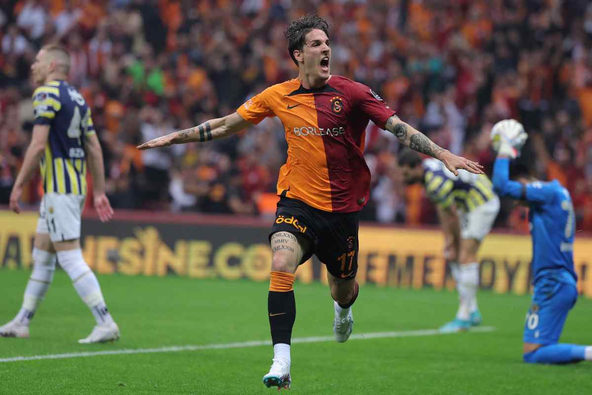 Nicolo Zaniolo, giocatore del Galatasaray