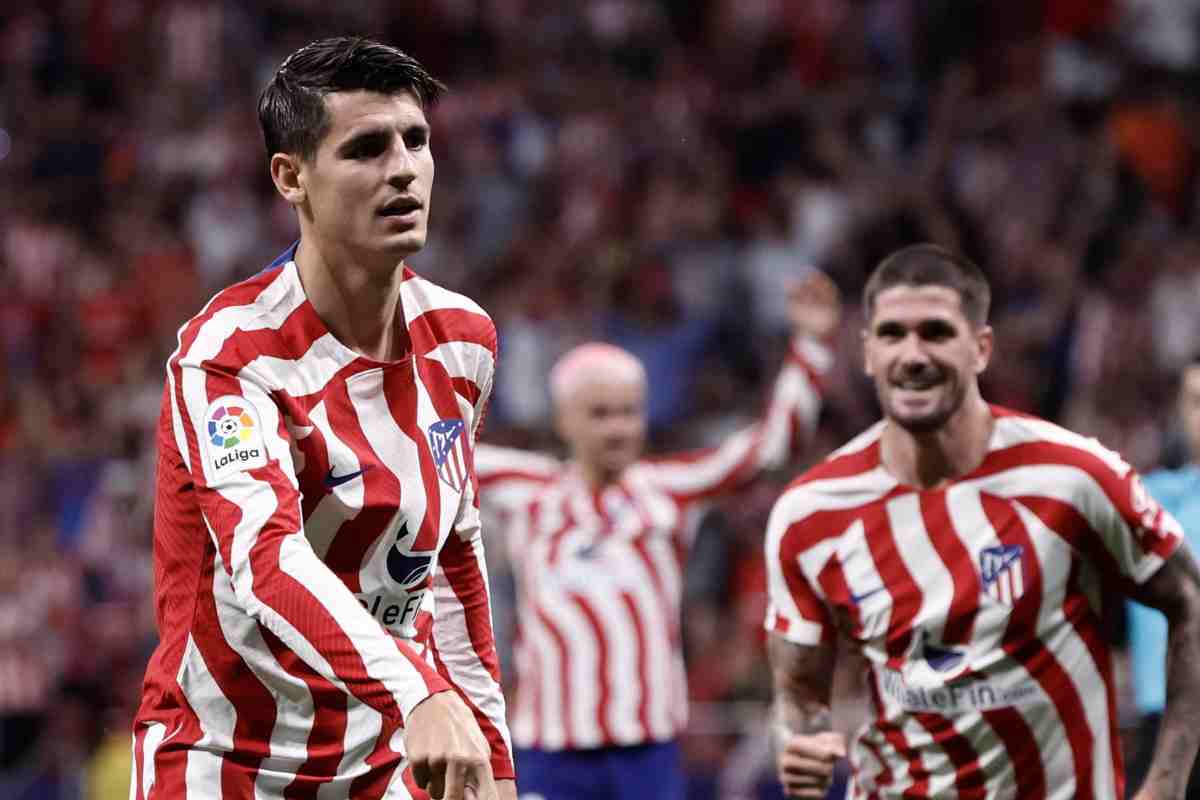 calciomercato roma morata milan atletico madrid