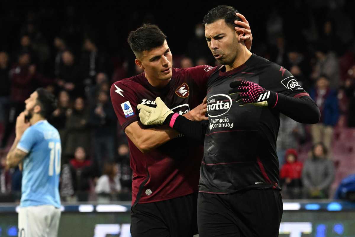 Infortunio Daniliuc Salernitana 