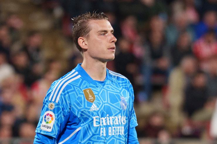 Andriy Lunin, portiere del Real Madrid