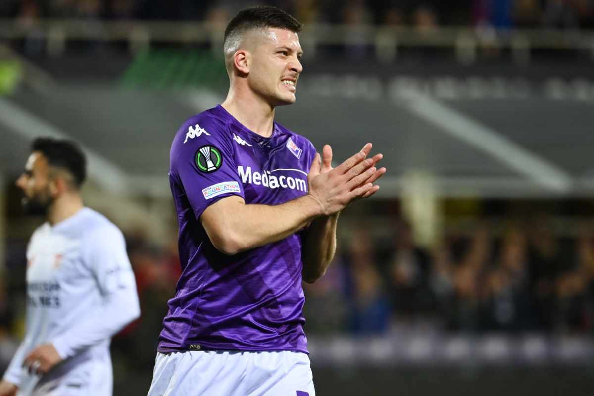 Calciomercato Jovic Roma Real Madrid Fiorentina