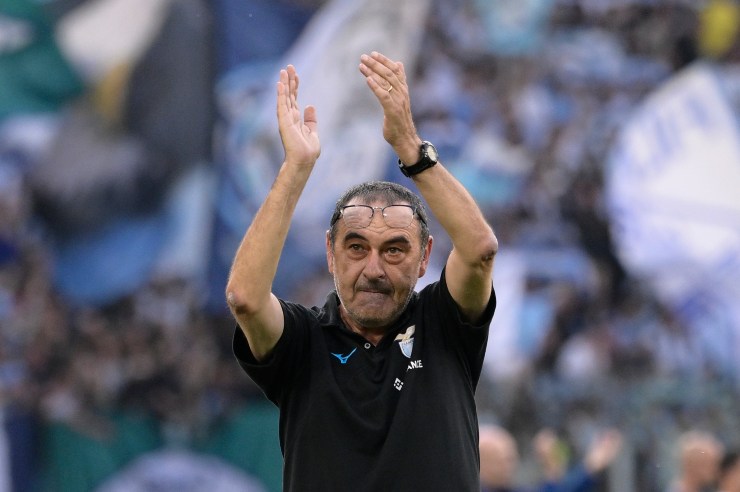 Maurizio Sarri, tecnico della Lazio