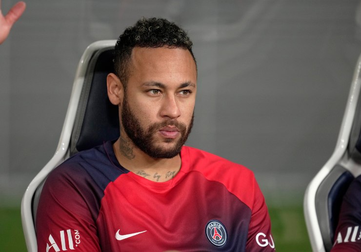 Neymar con la maglia del PSG