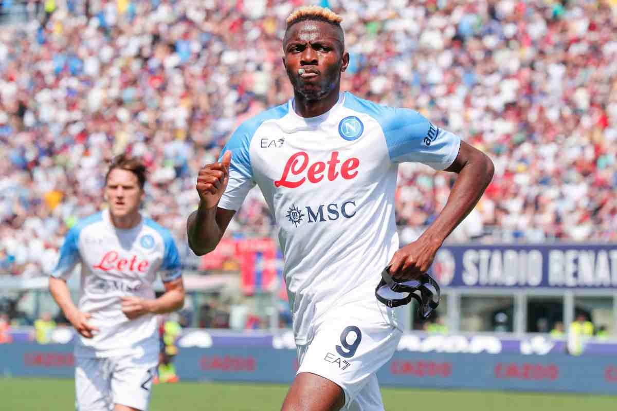 Victor Osimhen, attaccante del Napoli