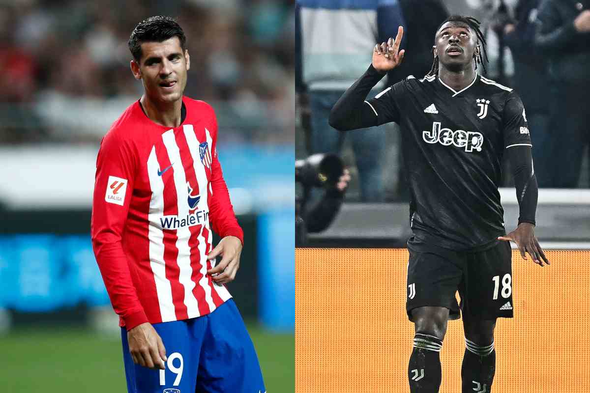 Calciomercato Juventus Morata Kean