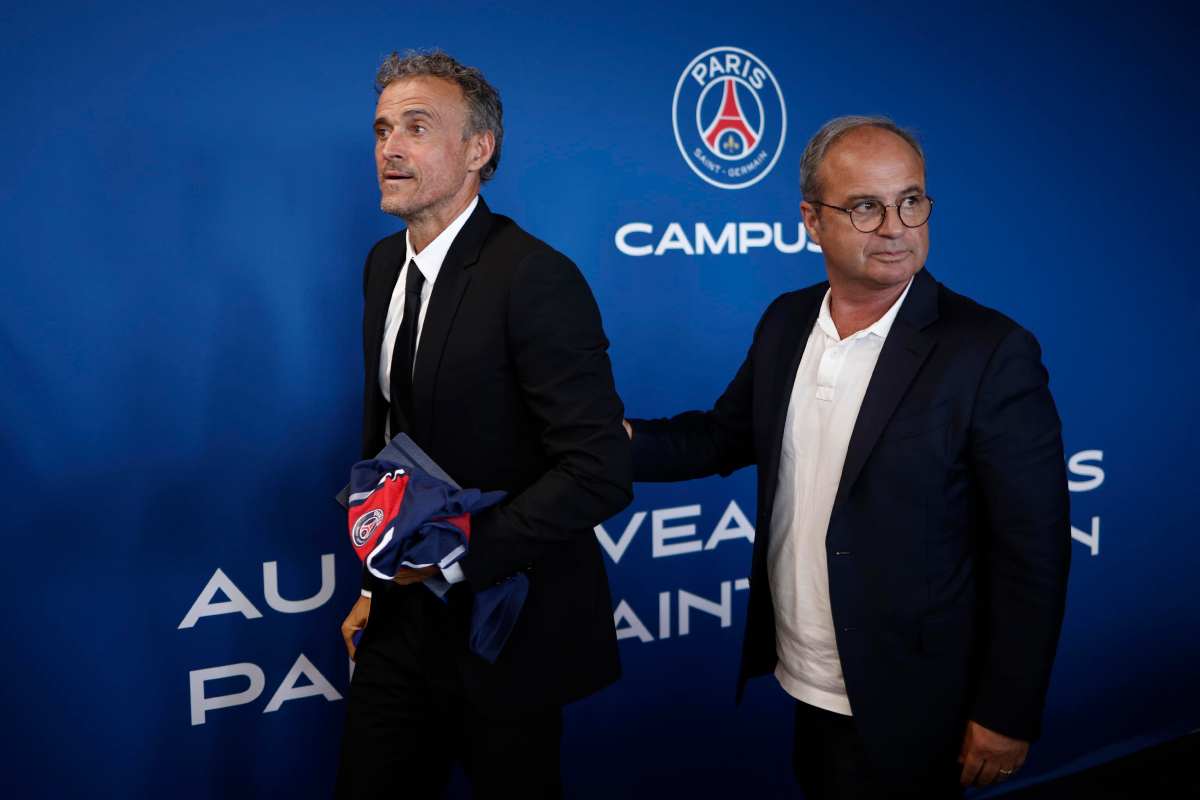 PSG luis Enrique Luis Campos