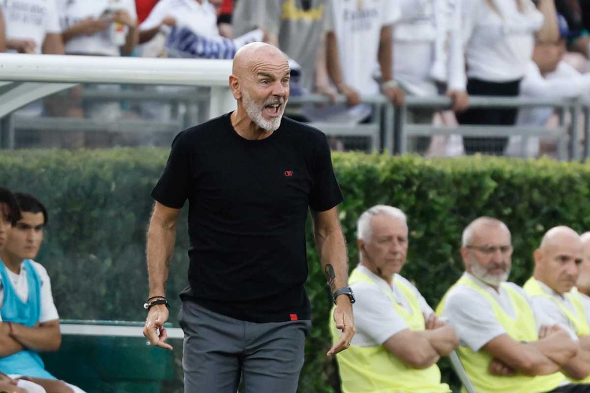 Post partita Bologna-Milan Stefano Pioli