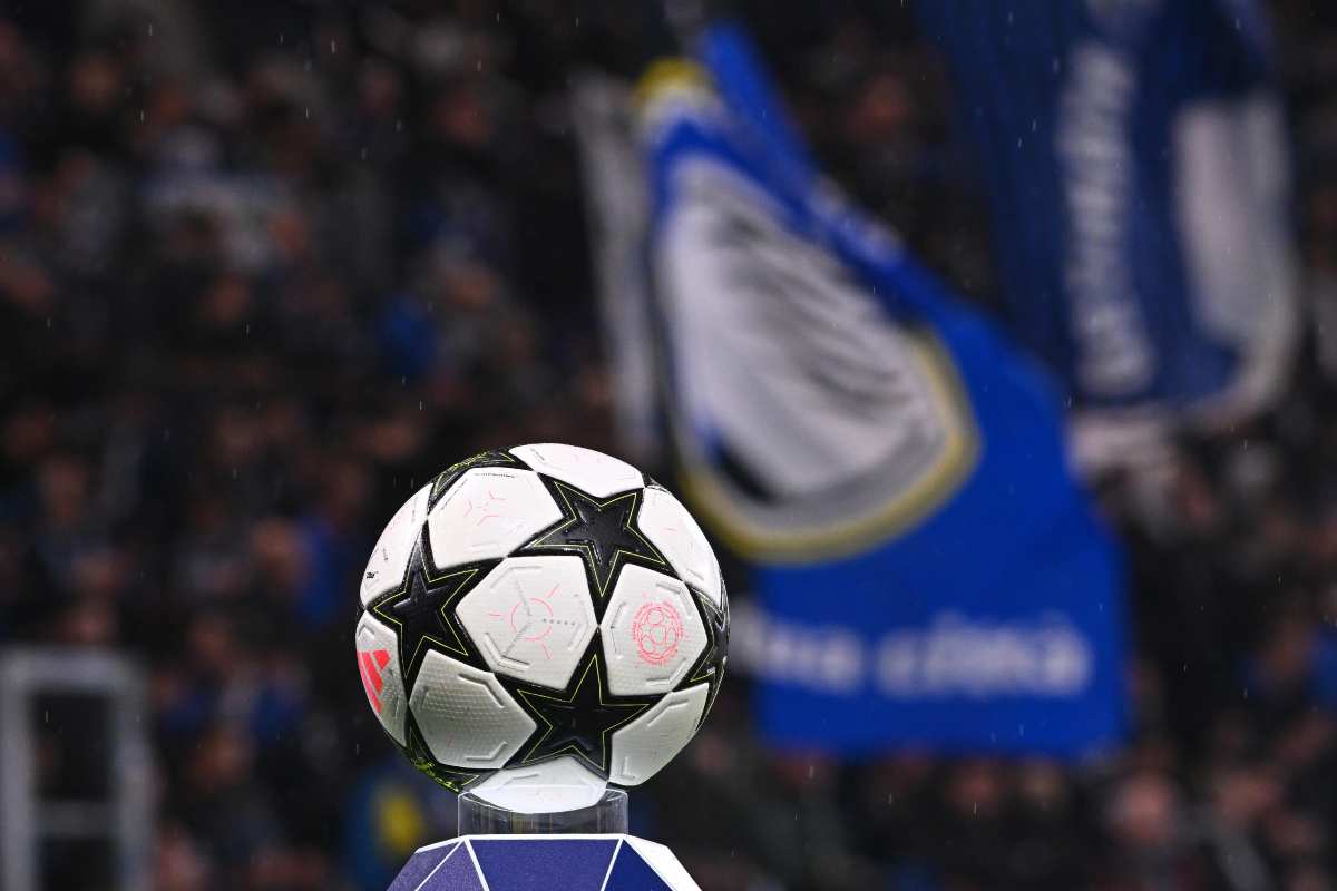 Il pallone della Champions League