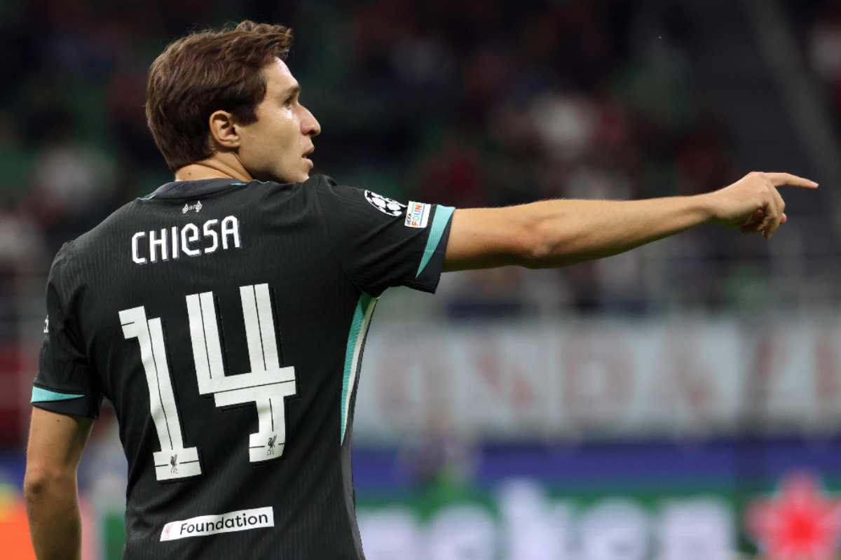 Federico Chiesa, attaccante del Liverpool