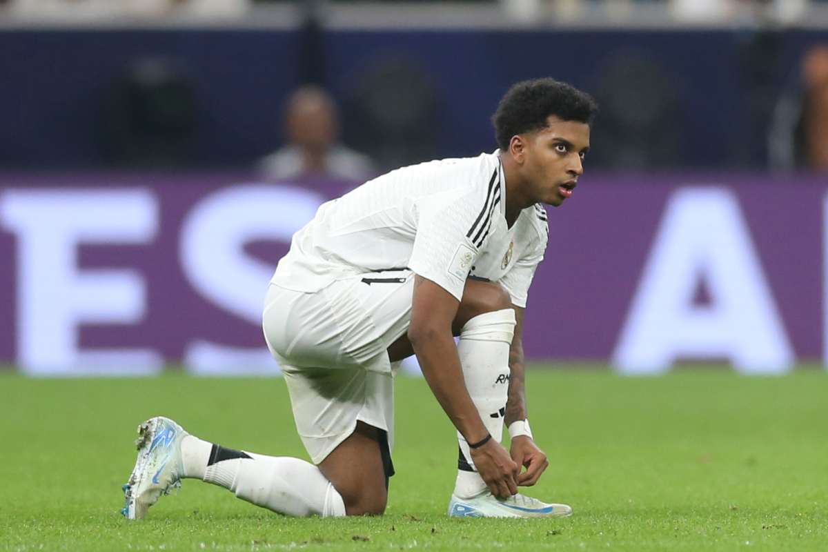 Rodrygo con la maglia del Real Madrid